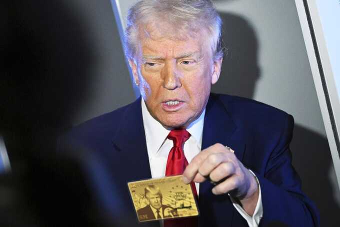 Трамп запустил портал для оформления «карты Трампа»